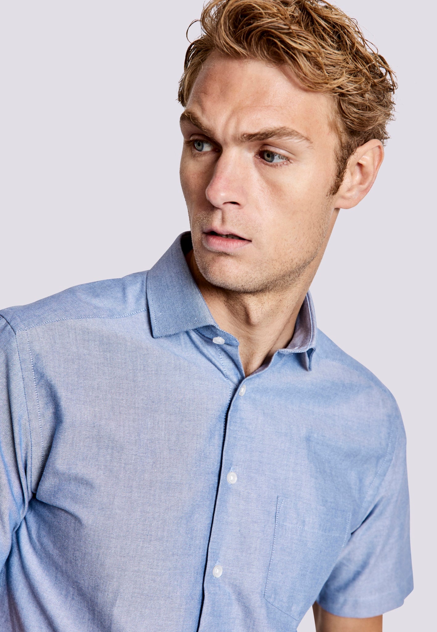 BS Brandon Modern Fit Shirt - Blue