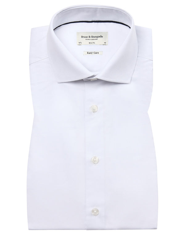 BS Jacobs Slim Fit Shirt - White
