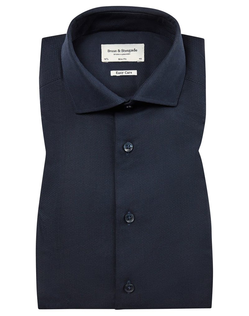 BS Nate Slim Fit Shirt - Navy