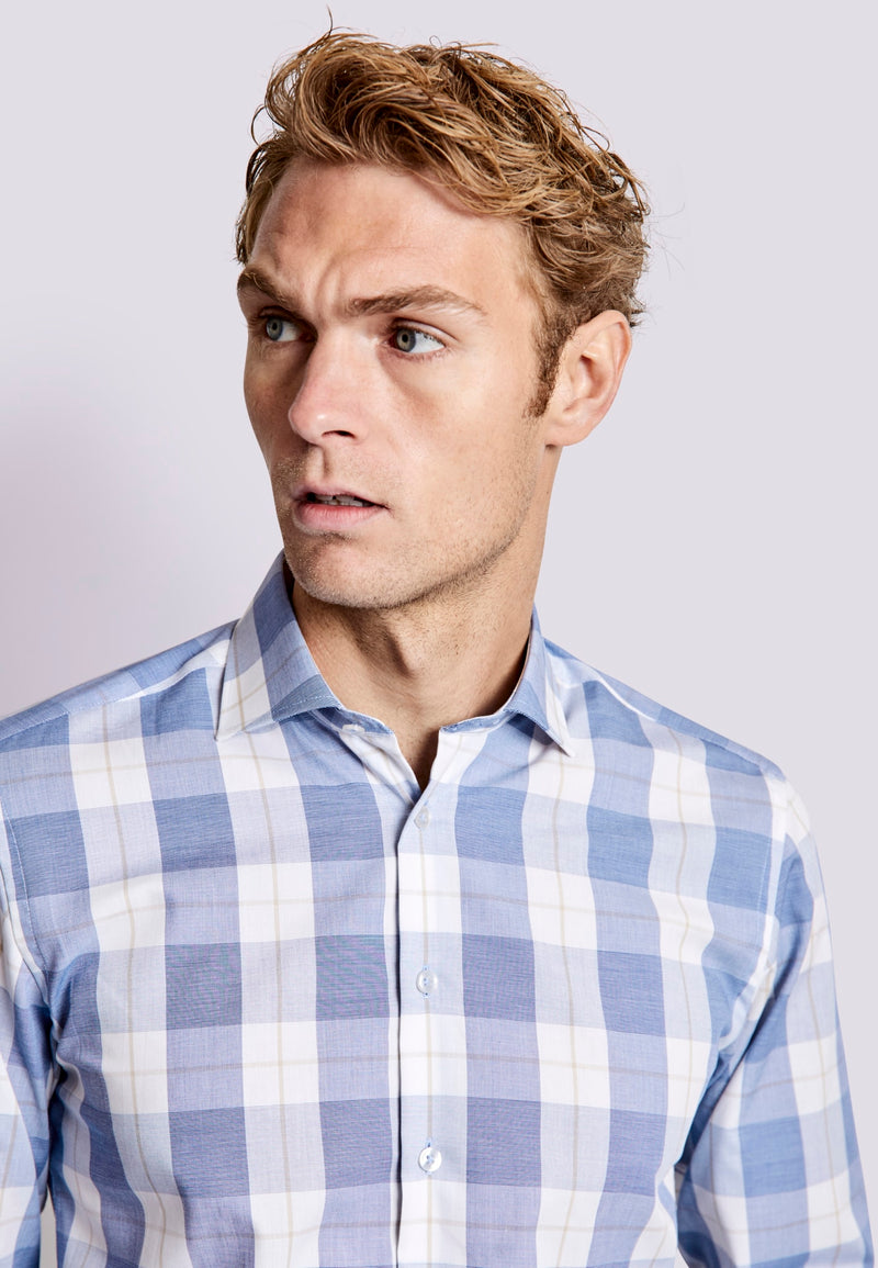 BS Deco Modern Fit Shirt - Blue