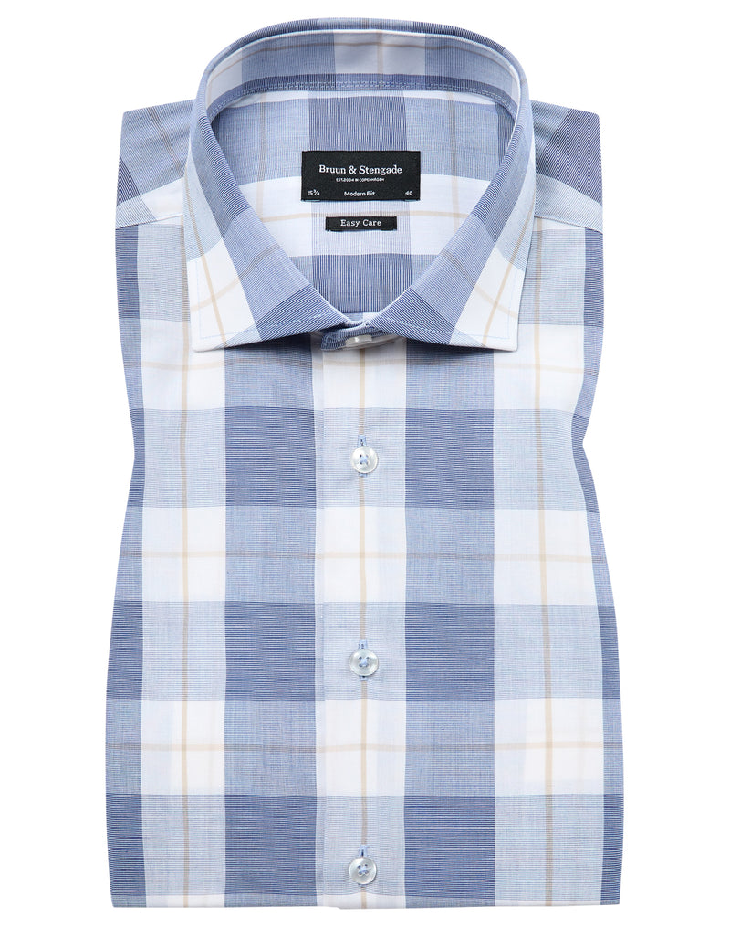 BS Deco Modern Fit Shirt - Blue