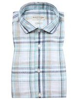 BS Almeria Casual Slim Fit Shirt - Light Green