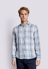 BS Almeria Casual Slim Fit Shirt - Light Green