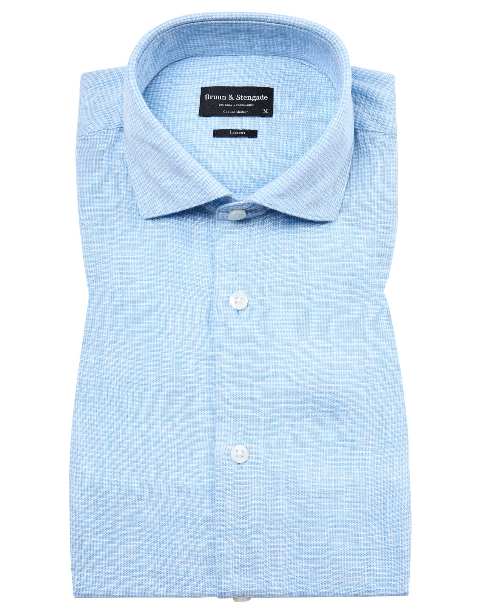 BS Toledo Casual Modern Fit Skjorte - Light Blue
