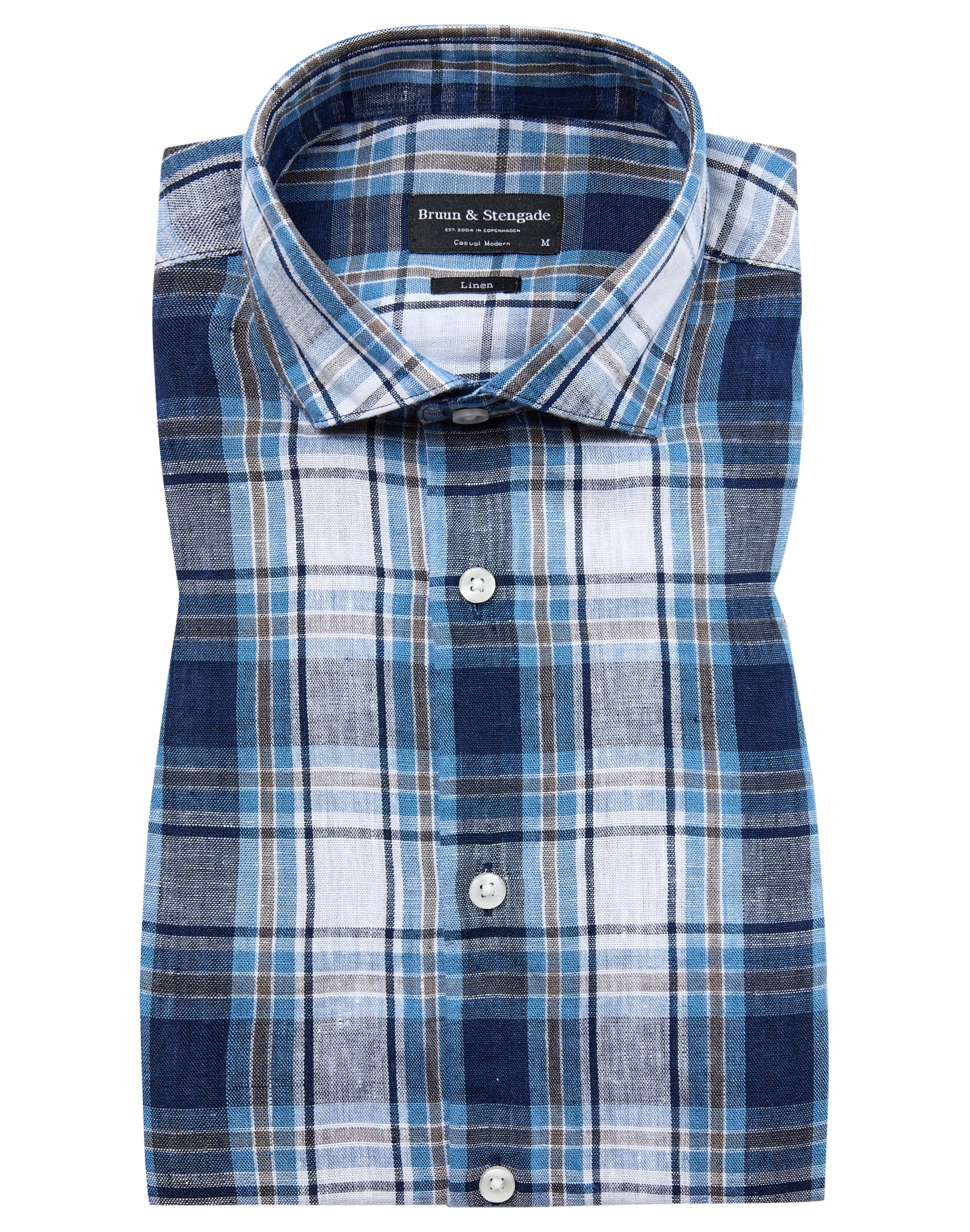 BS Leganés Casual Modern Fit Shirt - Blue