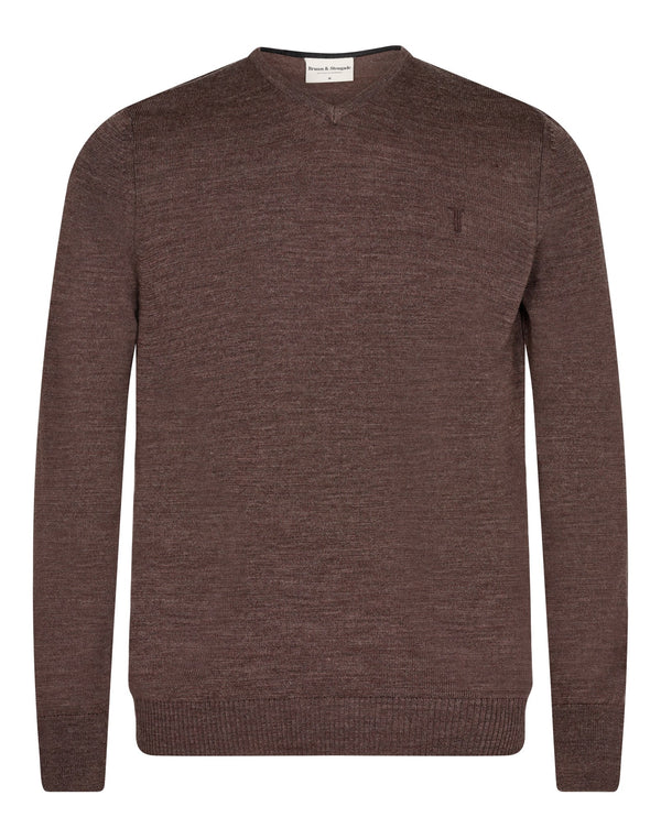 BS Uranus Regular Fit Knitwear - Brown