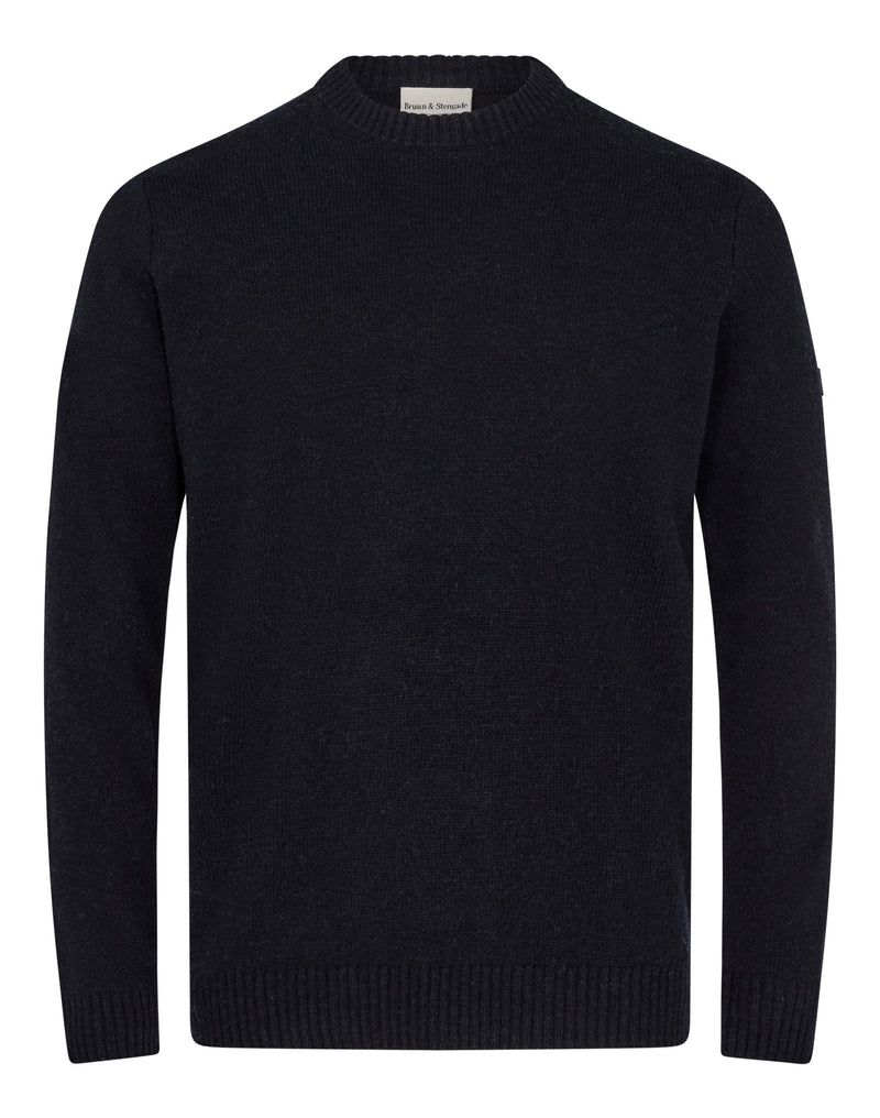 BS Aksel Regular Fit Knitwear - Navy