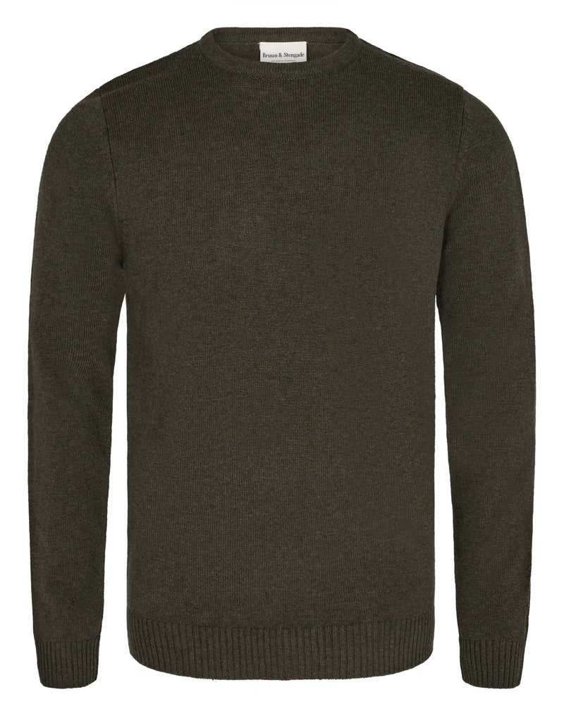 BS Lauge Regular Fit Knitwear - Green
