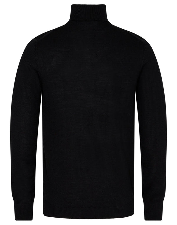 BS Saturn Regular Fit Knitwear - Black