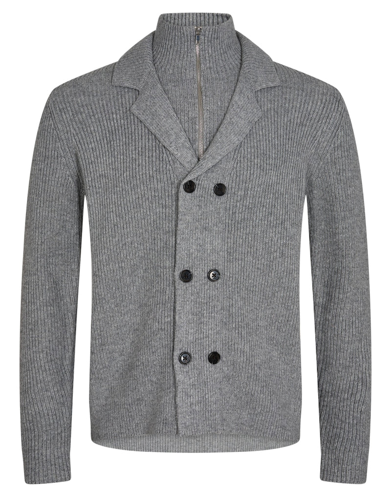 BS Vilhelm Regular Fit Knitwear - Light Grey