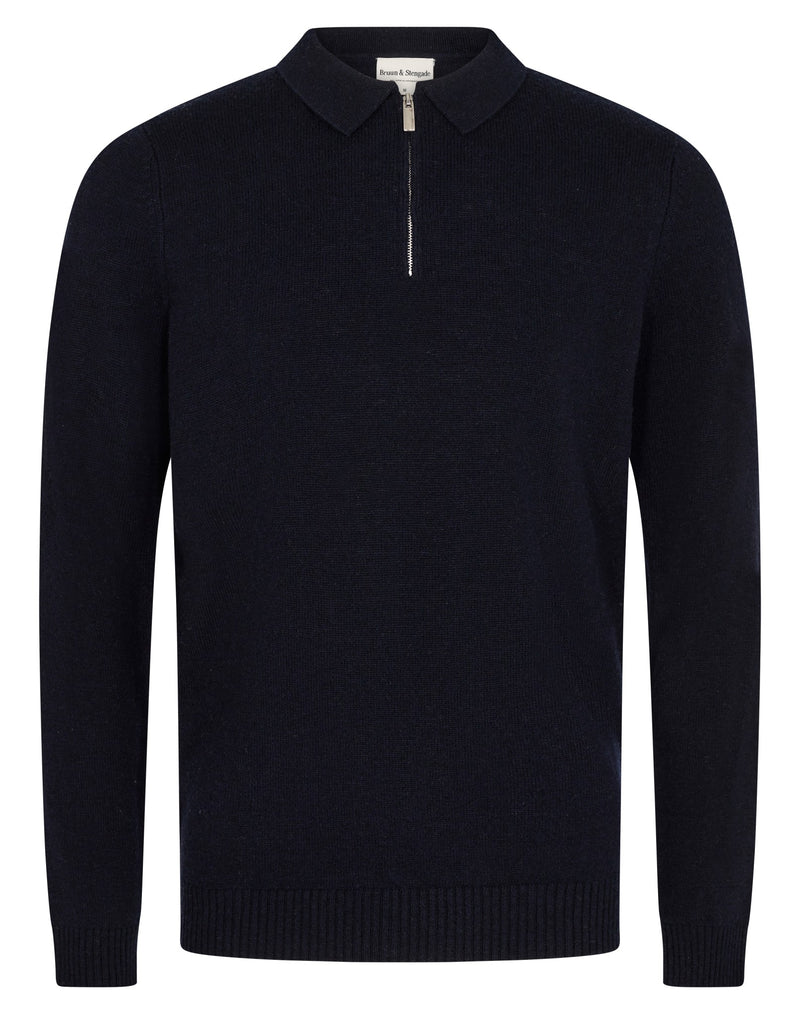 BS Gorm Regular Fit Knitwear - Navy