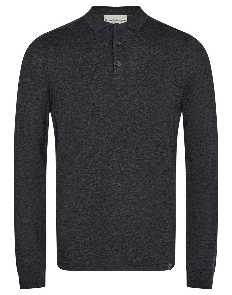 BS Felix Regular Fit Knitwear - Grey