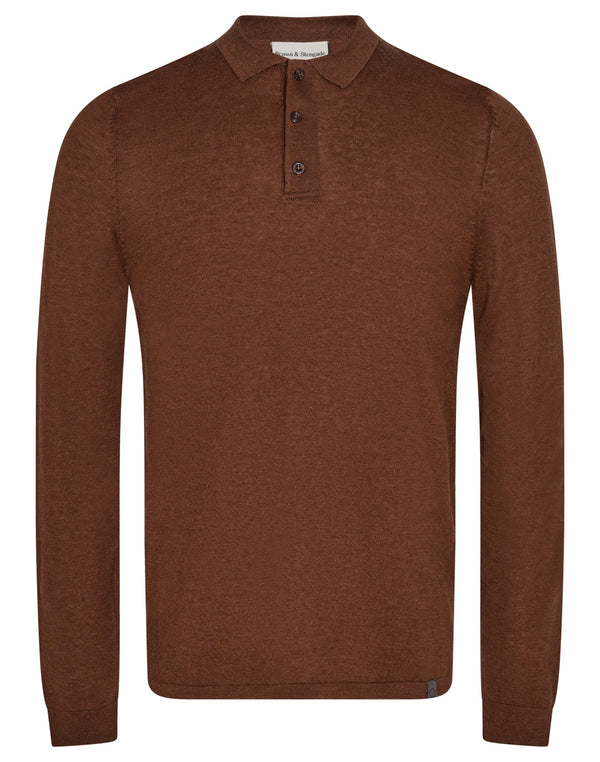 BS Felix Regular Fit Knitwear - Tobacco