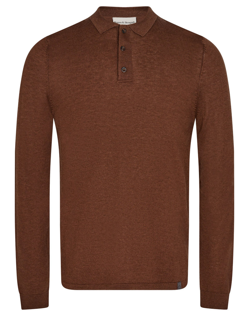 BS Felix Regular Fit Knitwear - Tobacco