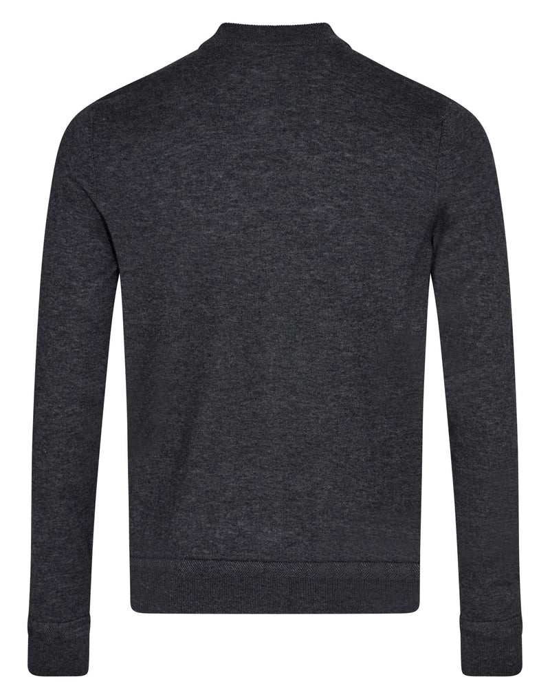 BS Elias Regular Fit Knitwear - Grey
