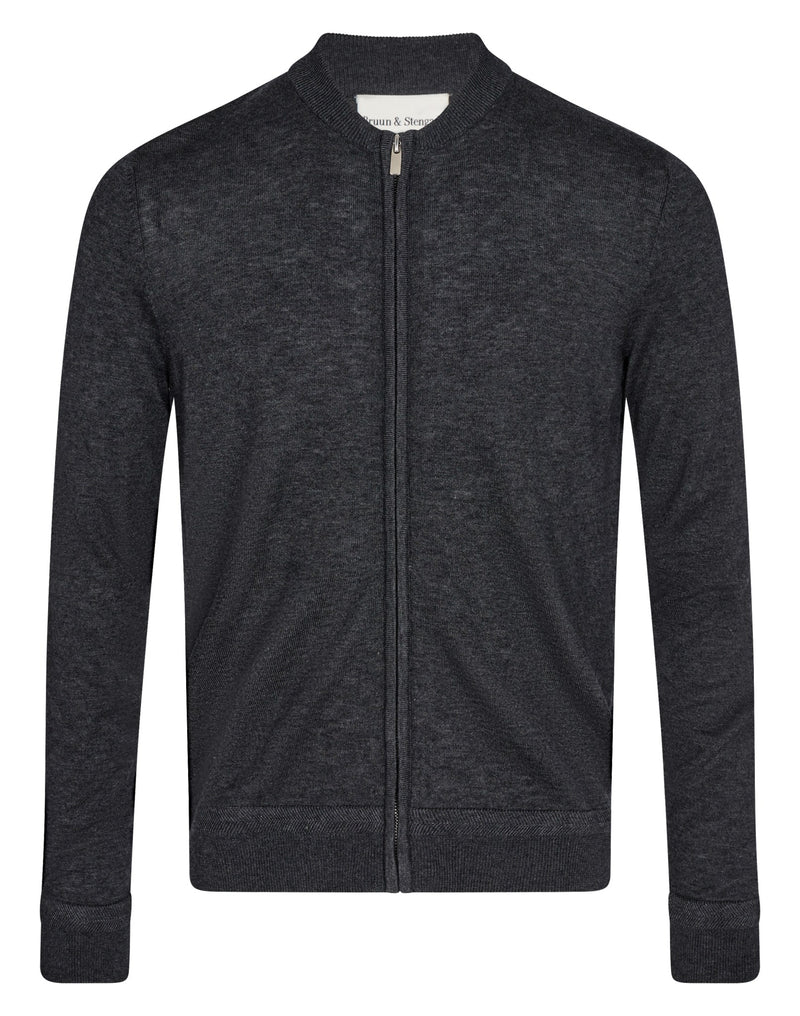 BS Elias Regular Fit Knitwear - Grey