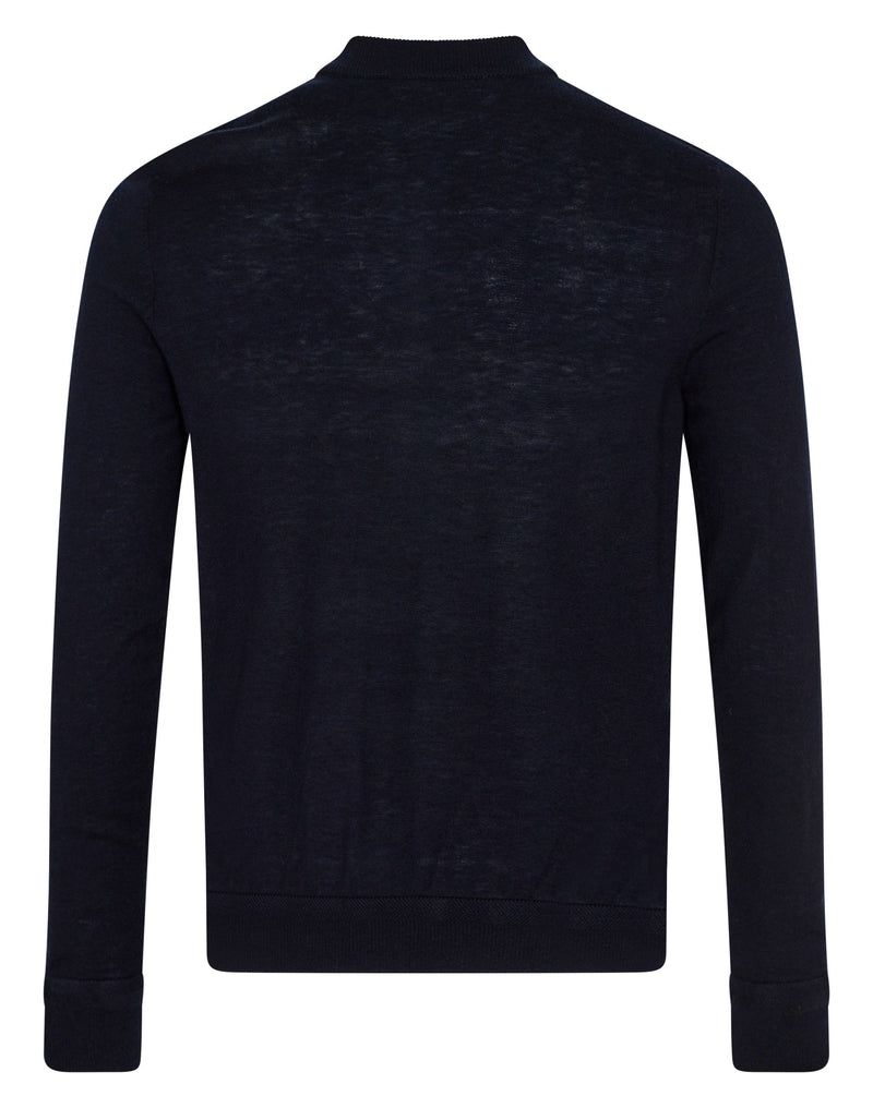 BS Elias Regular Fit Knitwear - Navy