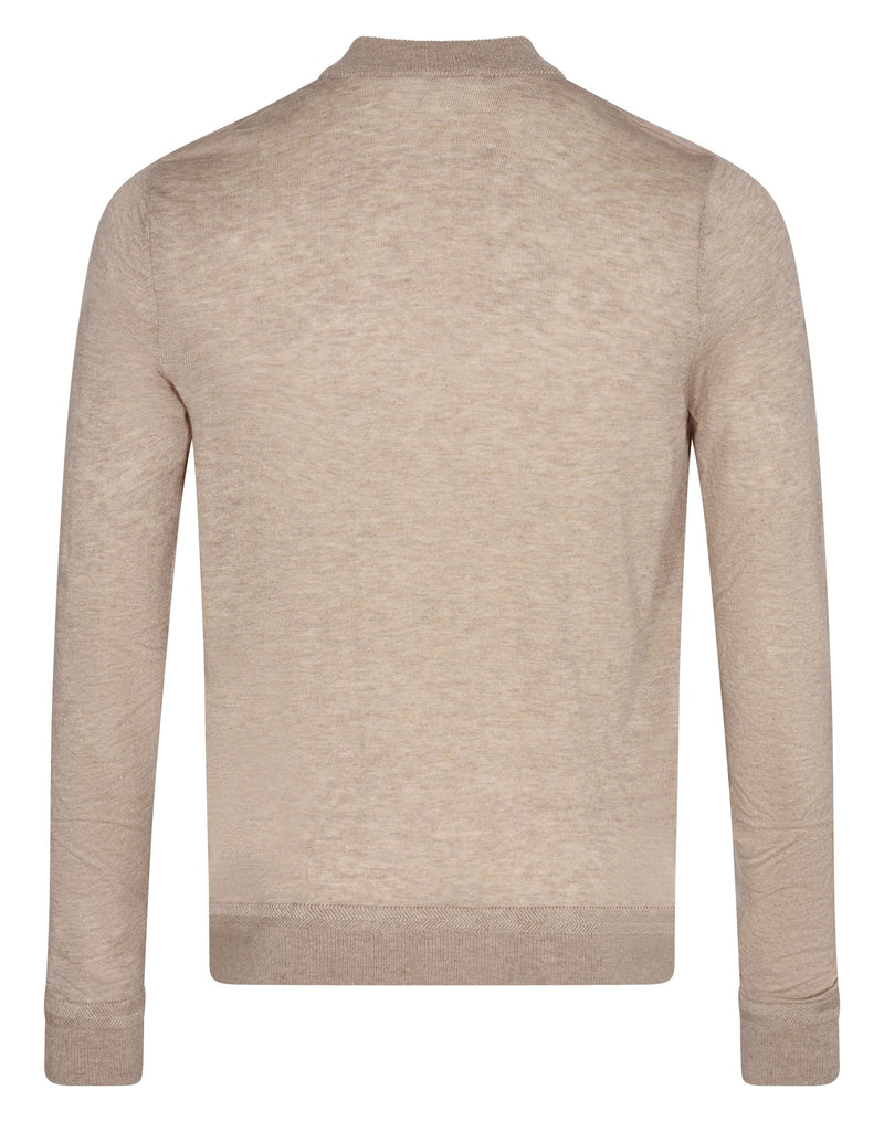 BS Elias Regular Fit Knitwear - Sand