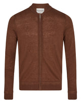 BS Elias Regular Fit Knitwear - Tobacco