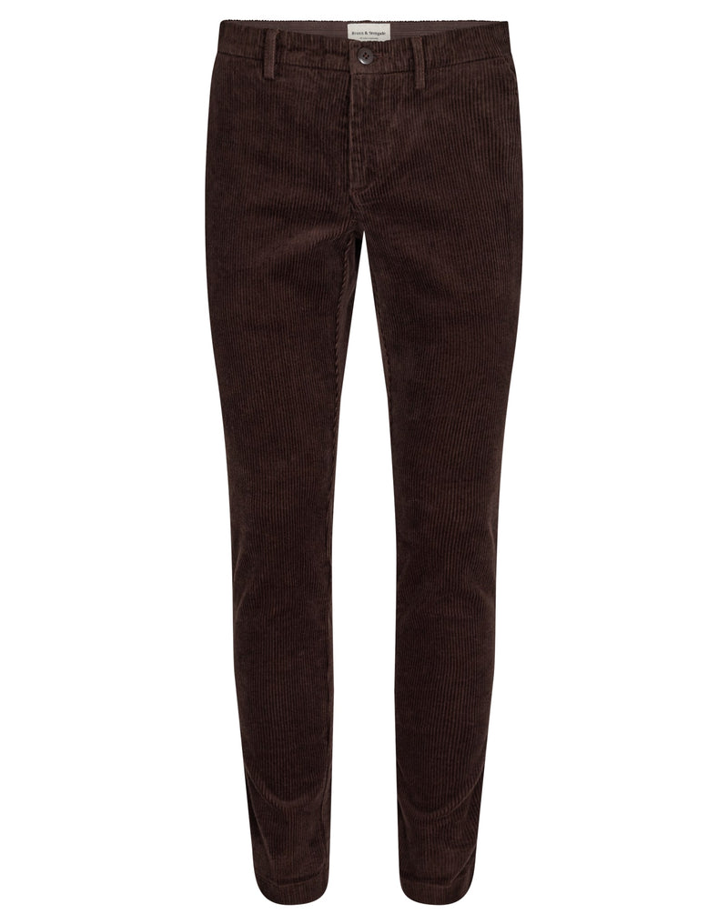 BS Laurits Slim Fit Chinos - Brown