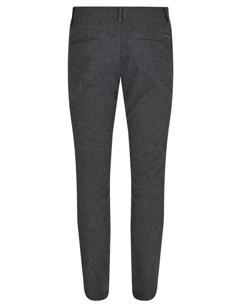 BS Osvald Slim Fit Chinos - Dark Grey