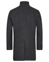 BS Woodstock Slim Fit Coat - Dark Grey