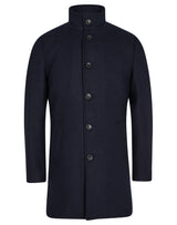 BS Ontario Slim Fit Coat - Navy