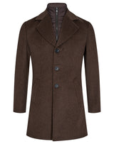 BS Portmore Slim Fit Coat - Brown