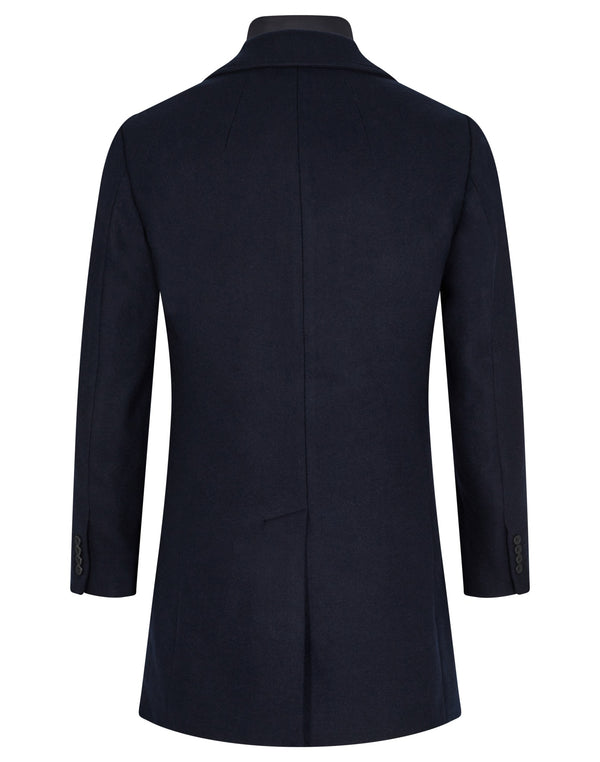 BS Portmore Slim Fit Coat - Navy