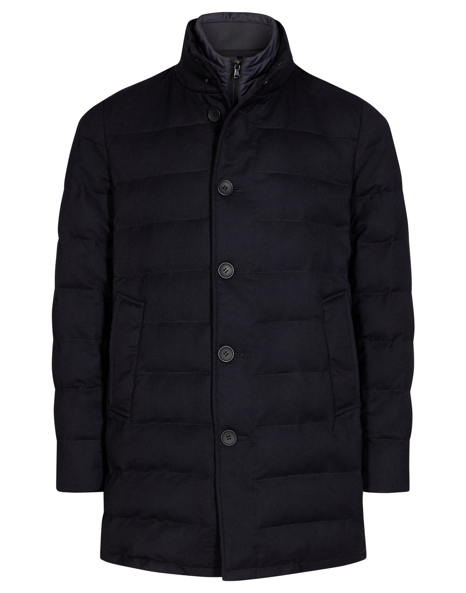 BS Richmond Regular Fit Coat - Navy