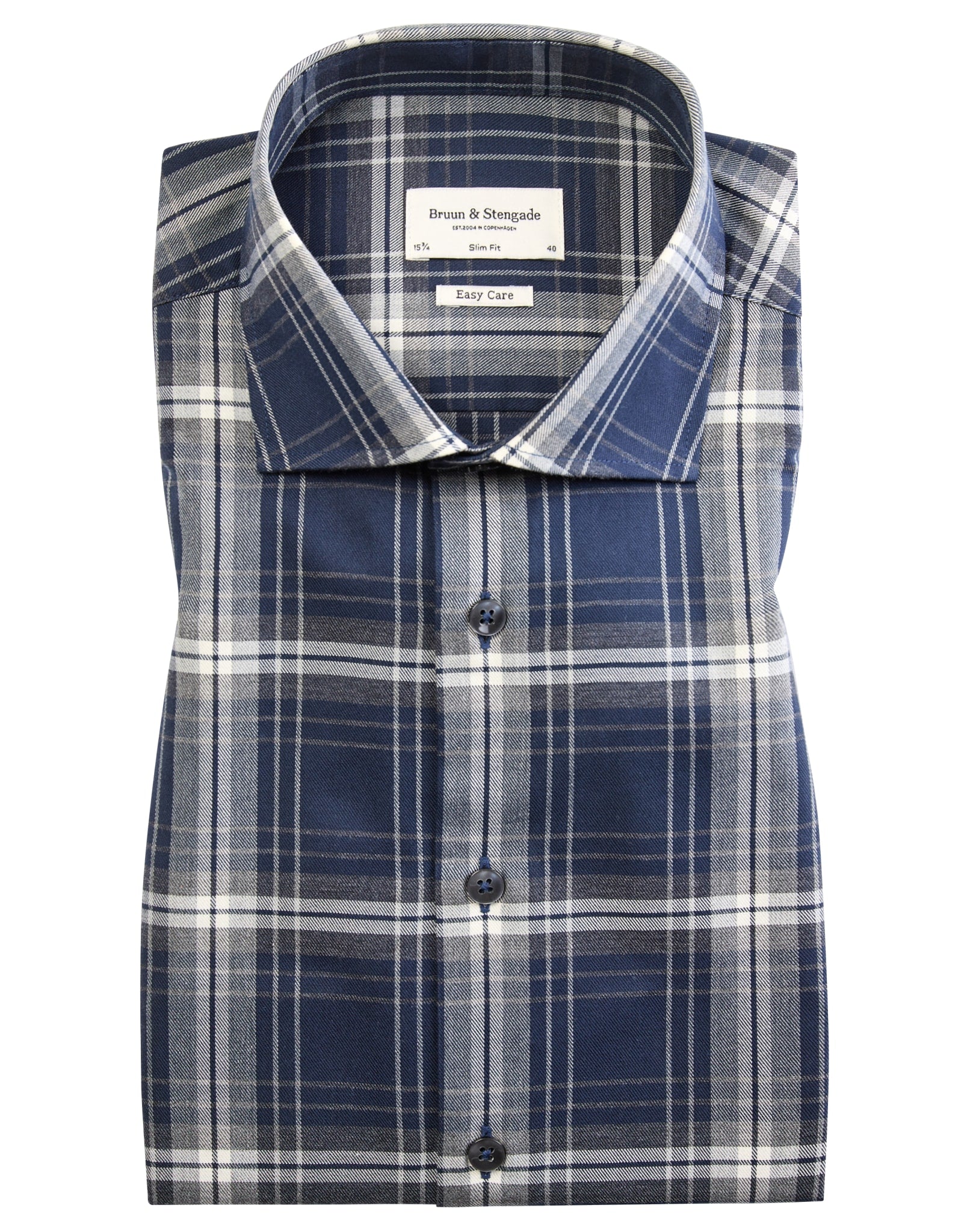 BS Tony Slim Fit Shirt - Dark Blue