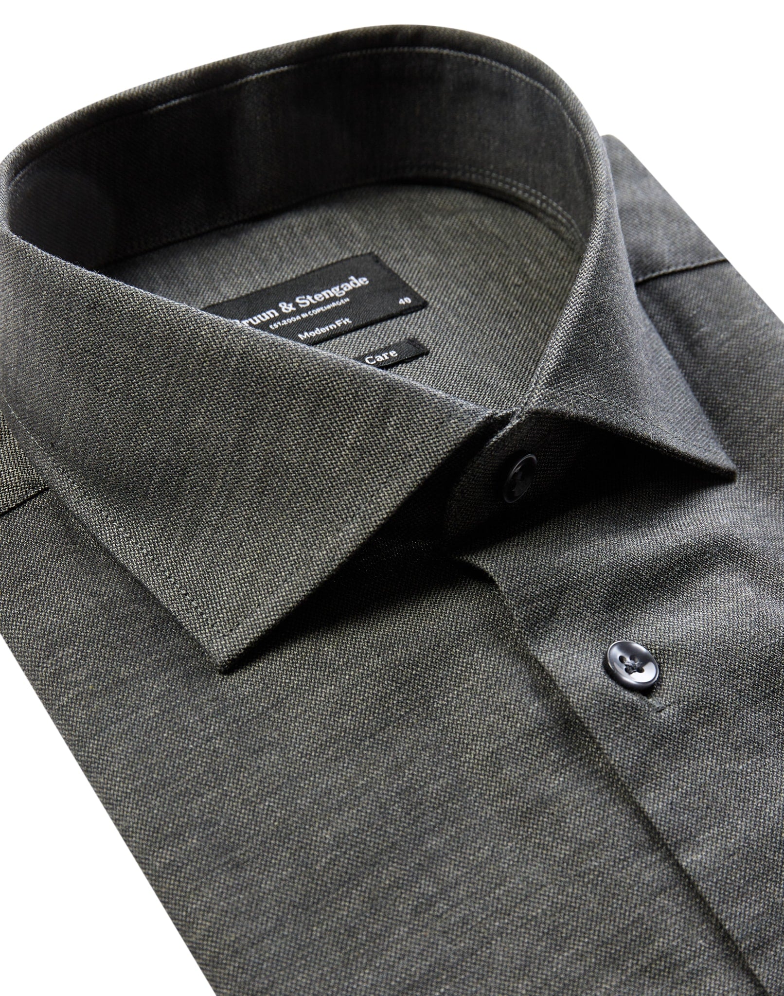 BS Silvan Modern Fit Skjorte - Green