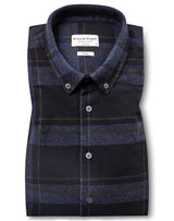 BS Faldo Casual Slim Fit Shirt - Blue