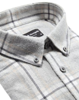 BS Norman Casual Modern Fit Shirt - Light Grey