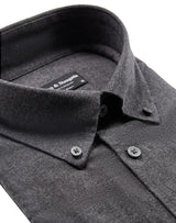 BS Cotton Casual Modern Fit Shirt - Charcoal