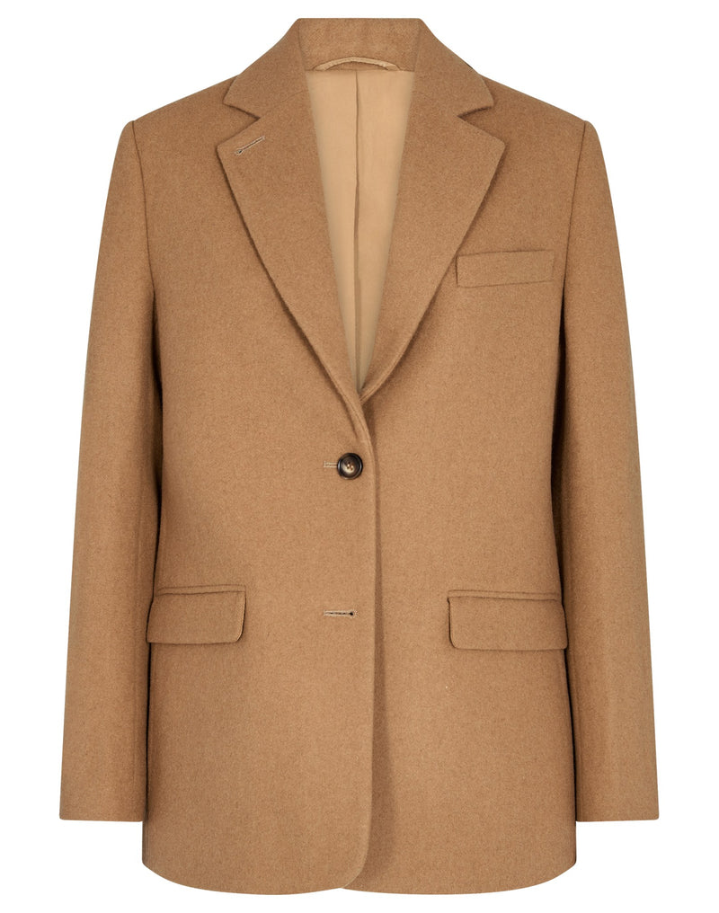 BS Laure Regular Fit Coat - Camel