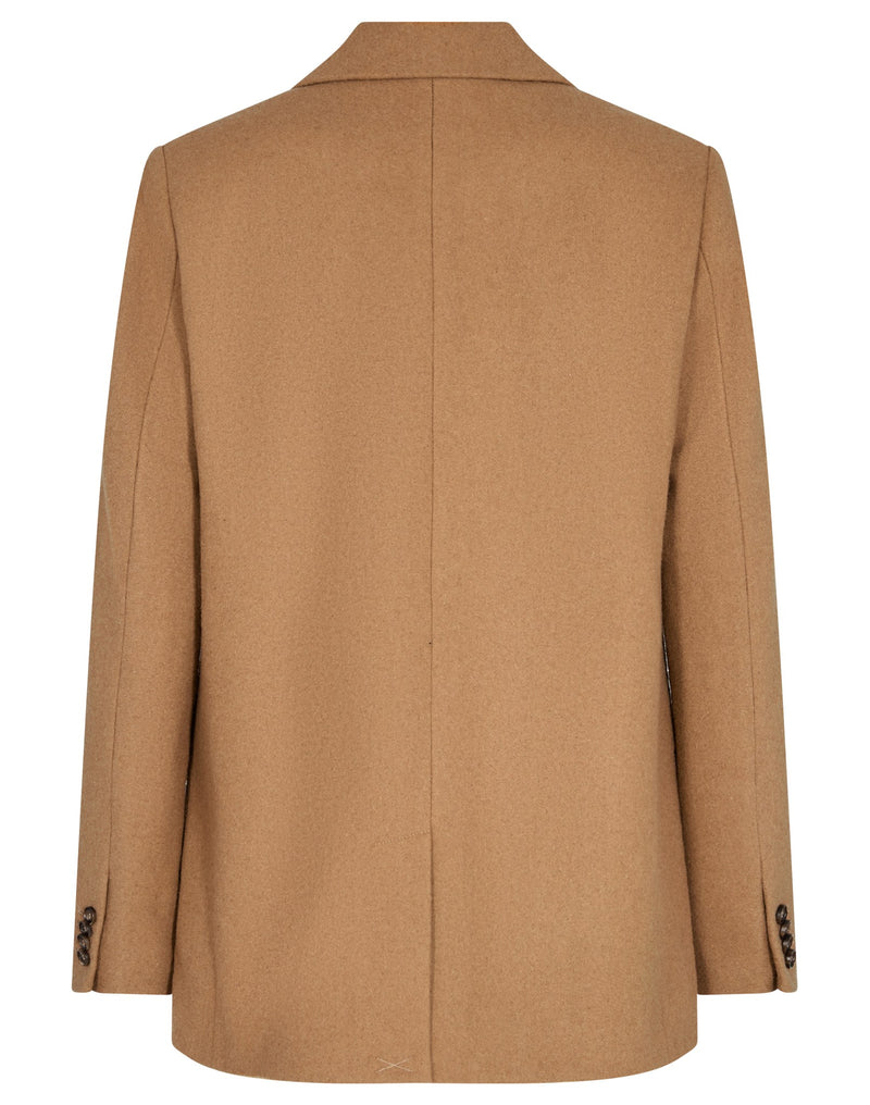 BS Laure Regular Fit Coat - Camel