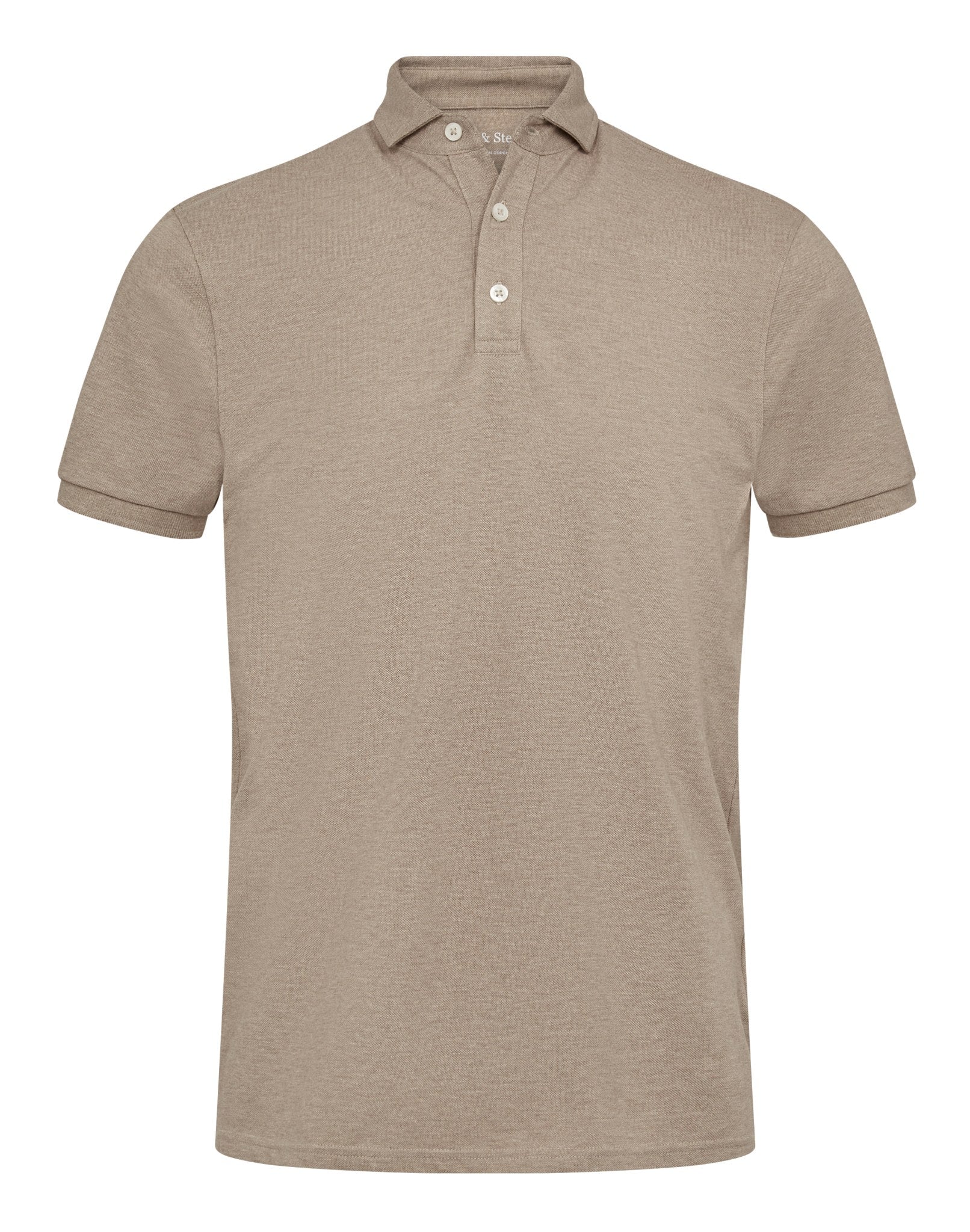 BS Monir Regular Fit Polo Shirt - Brown