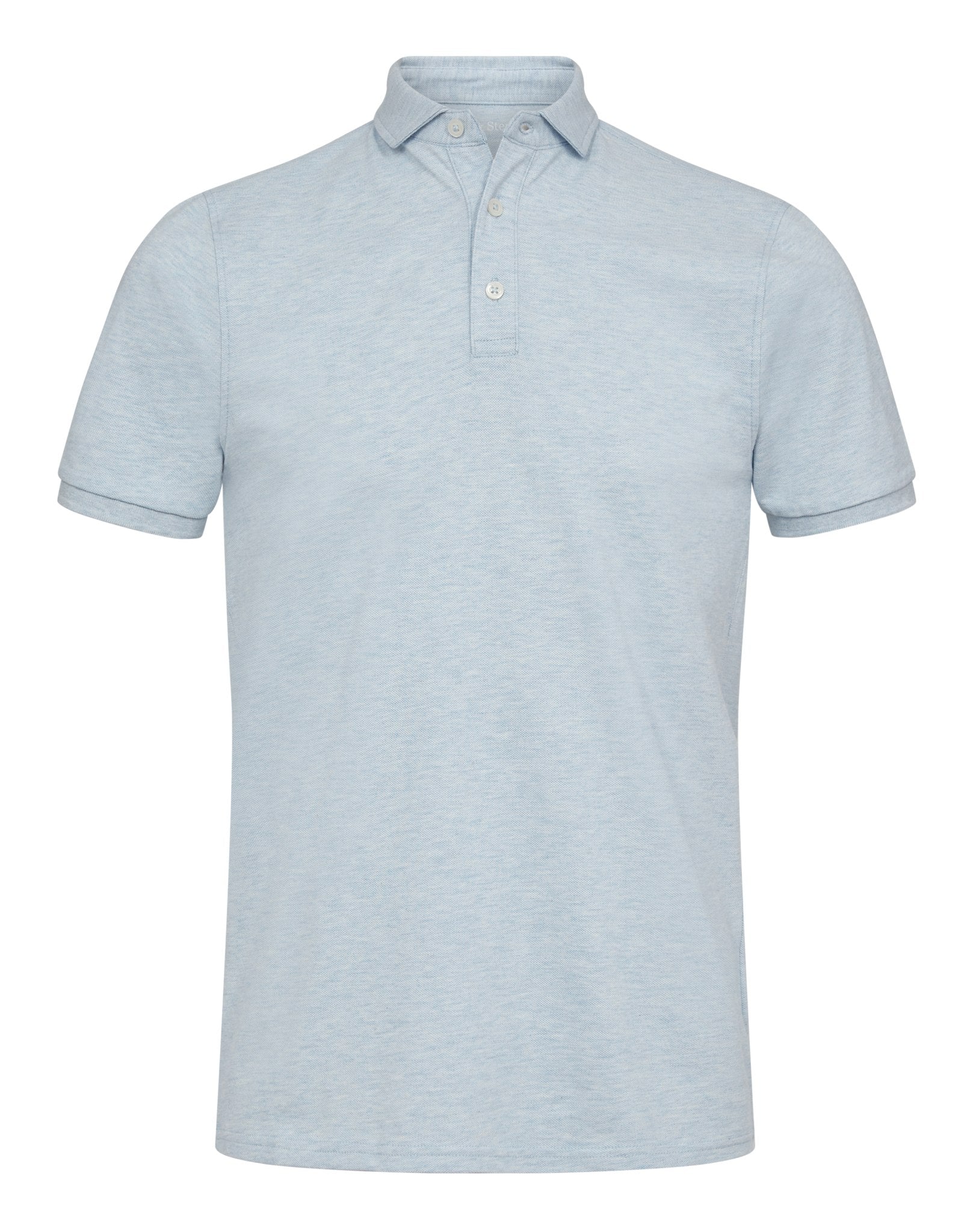 BS Monir Regular Fit Polo Shirt - Sky
