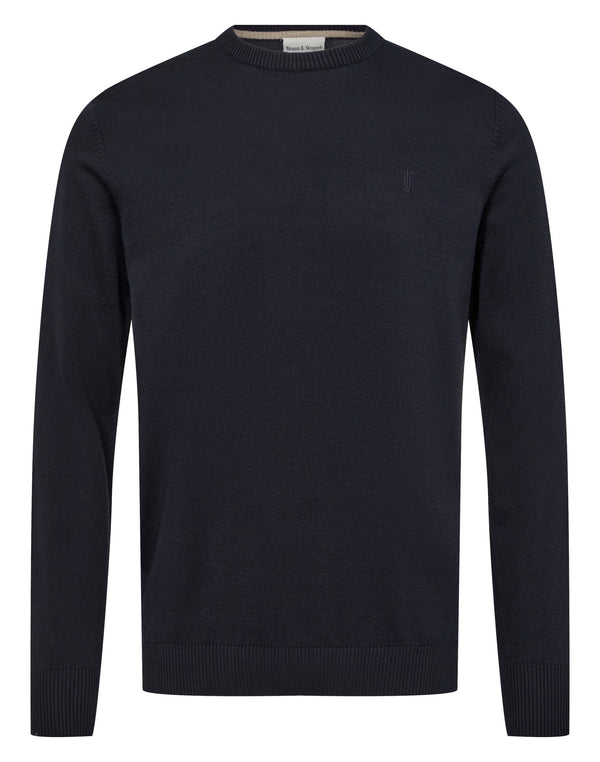 BS Jupiter Regular Fit Knitwear - Navy