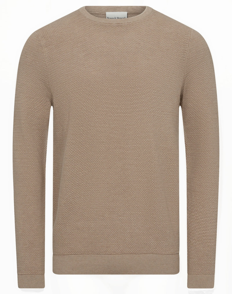 BS Moritz Regular Fit Knitwear - Light Brown