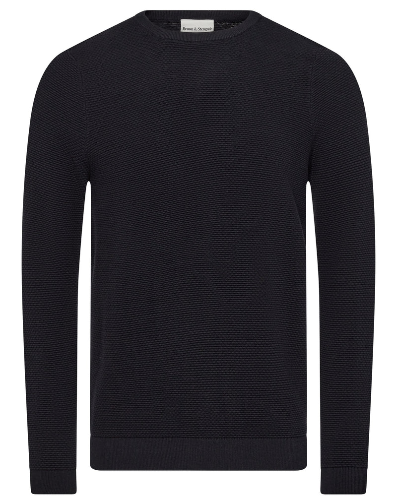 BS Moritz Regular Fit Knitwear - Thunder