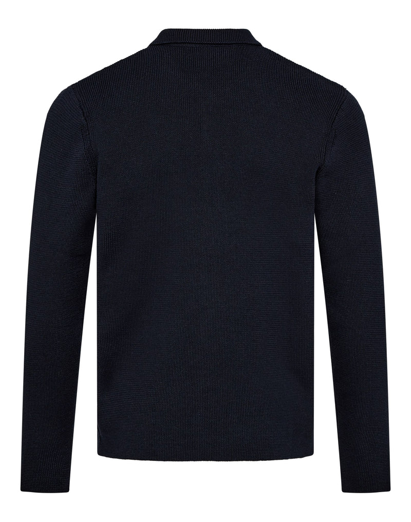 BS Haakon Regular Fit Knitwear - Navy