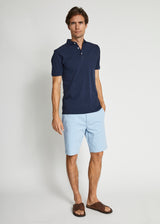 BS Gerhard Regular Fit Shorts - Light Blue