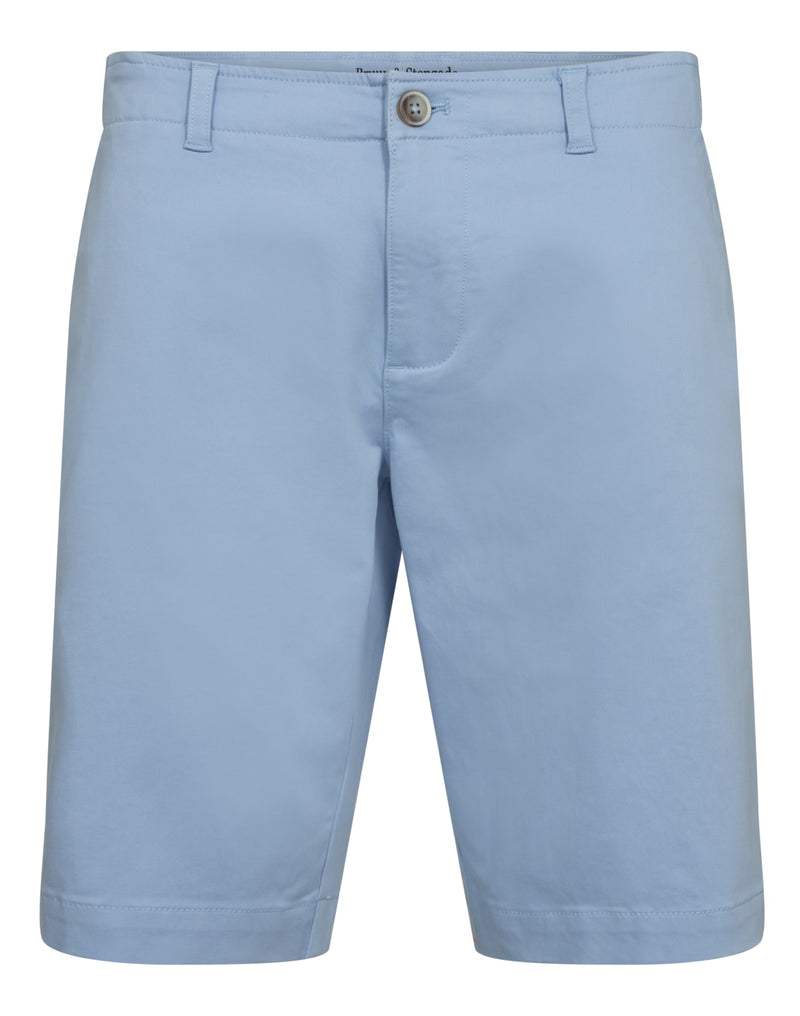 BS Gerhard Regular Fit Shorts - Light Blue