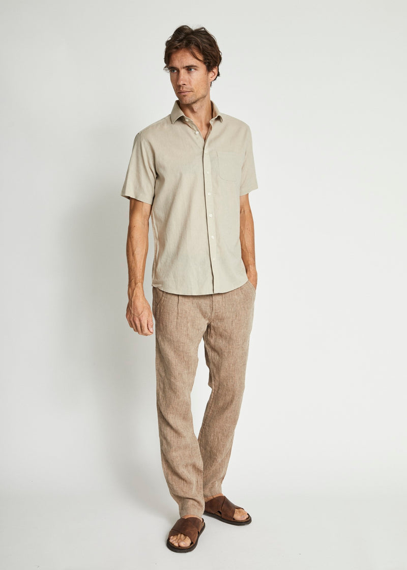 BS Gustaf Slim Fit Chinos - Brown