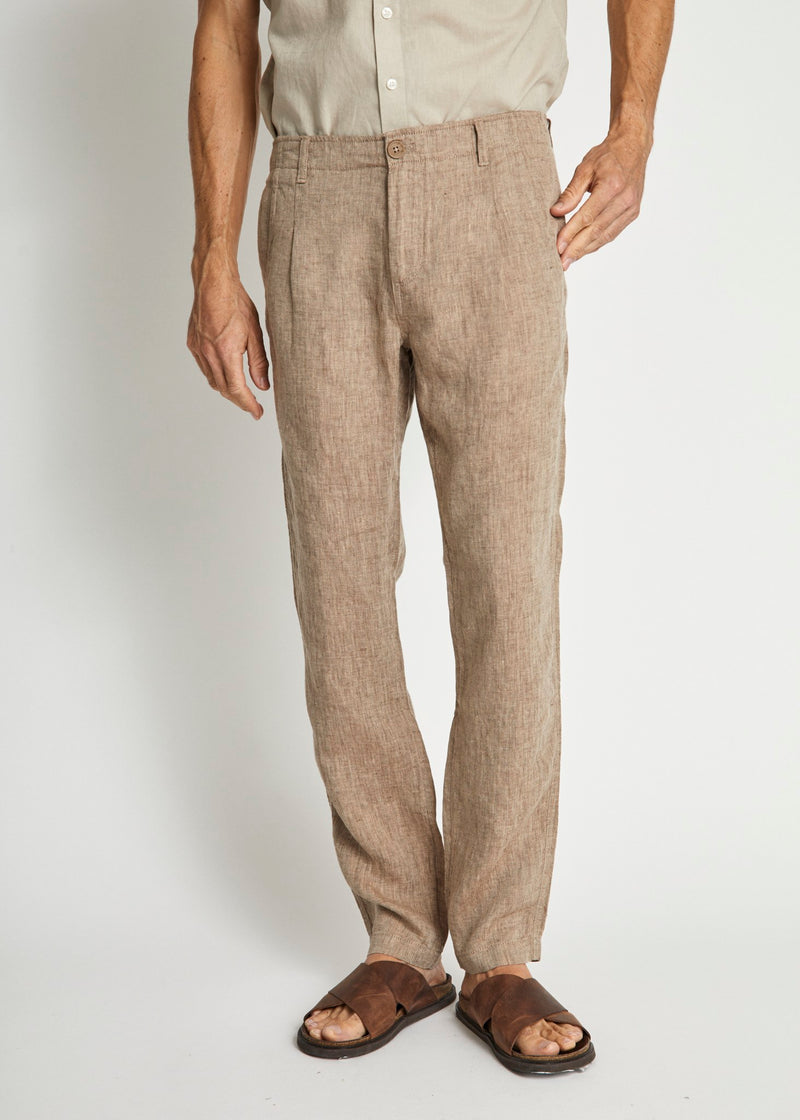 BS Gustaf Slim Fit Chinos - Brown