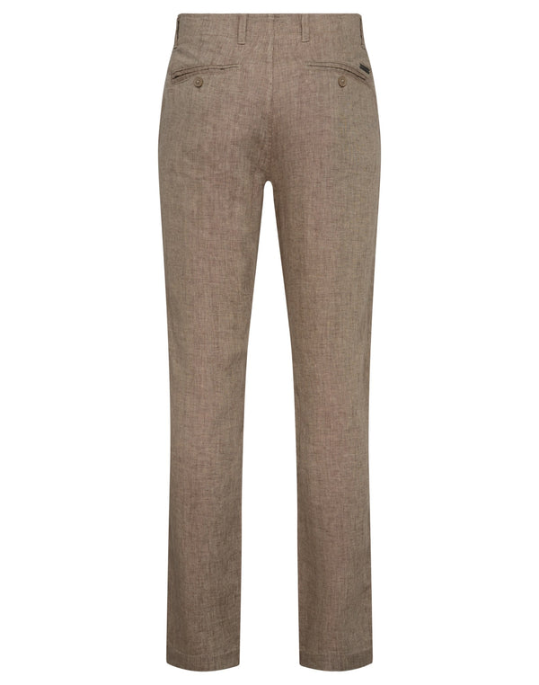 BS Gustaf Slim Fit Chinos - Brown