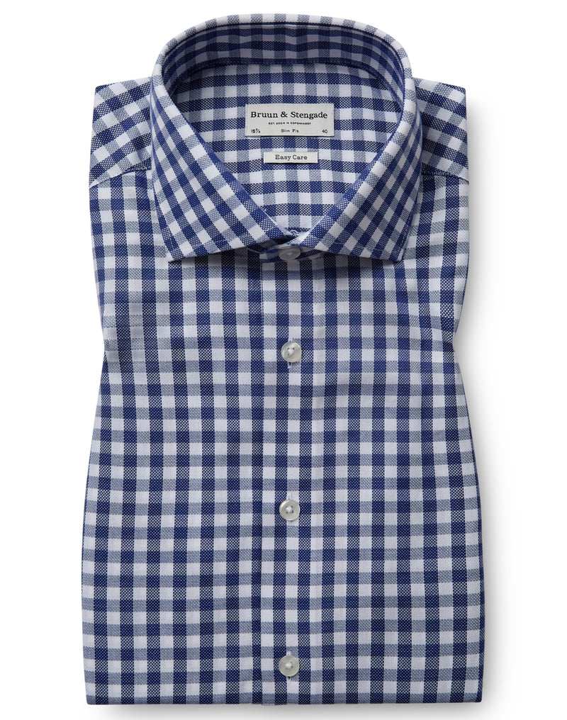 BS Burrow Slim Fit Shirt - Blue