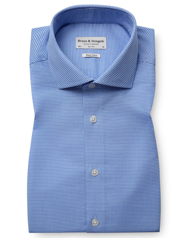 BS Young Slim Fit Shirt - Blue